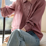 Fashionable Elegant Double-Breasted Shirt