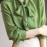 Fashion Casual Polka Dot Shirt