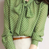 Fashion Casual Polka Dot Shirt
