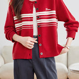 Casual Commuter Loose Button Knit Cardigan