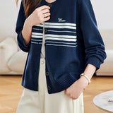 Casual Commuter Loose Button Knit Cardigan