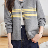 Casual Commuter Loose Button Knit Cardigan