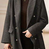 Classic Office Double-Breasted Blazer