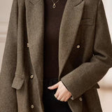 Classic Office Double-Breasted Blazer
