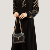 Casual Versatile Polka Dot Long-Sleeve Paneled Dress - liwisi
