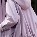 Casual Minimalist Hooded Short Jacket - liwisi