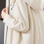 Casual Minimalist Hooded Short Jacket - liwisi