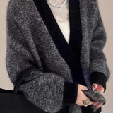 Casual Versatile V-Neck Cardigan