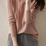 Loose Lightweight Knit Base Layer Top