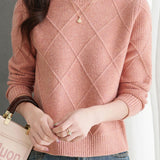 Half-High Neck Knit Base Layer Top