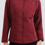 Casual Versatile Solid-Color Stand-Collar Cotton-Padded Coat