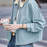 Casual Versatile Lapel Single-Breasted Jacket Coat