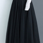 Casual Versatile Tulle A-Line Skirt - liwisi