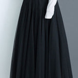 Casual Versatile Tulle A-Line Skirt - liwisi