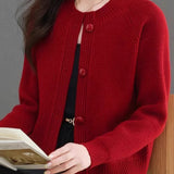 Casual Fashion Knitted Cardigan