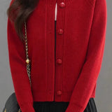Casual Fashion Knitted Cardigan