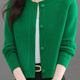 Casual Fashion Knitted Cardigan