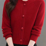 Casual Fashion Knitted Cardigan