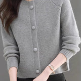 Casual Fashion Knitted Cardigan