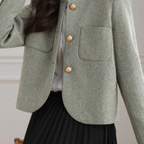 Commuter Fashion Tweed Jacket