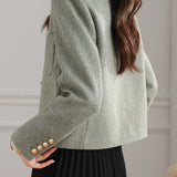 Commuter Fashion Tweed Jacket