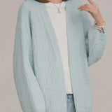 Casual V-Neck Knitted Cardigan