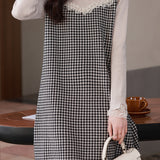 Exquisite Elegant Long-Sleeve Knitted Dress