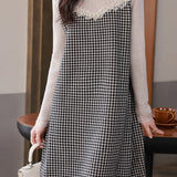 Exquisite Elegant Long-Sleeve Knitted Dress