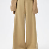 Casual Versatile Solid-Color Straight-Leg Pants