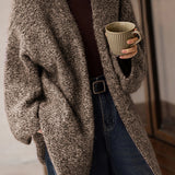 Casual Temperament Retro Mid-Length Cardigan