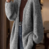Casual Temperament Retro Mid-Length Cardigan
