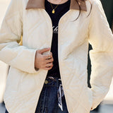 Detachable Collar Cardigan Jacket