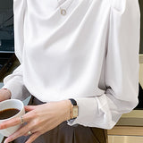 Designer Retro Fashion Stand Collar Shirt