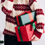 Casual Striped Jacquard Crew Neck Sweater