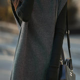 Casual Half-High Neck Loose Versatile Knitted Vest