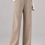 Casual High-Waist Straight Loose Pants