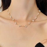 Elegant Double-Pearl Necklace