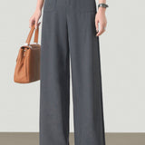 Commuter Versatile Big Pocket Suit Straight Pants