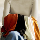 Casual Versatile Stand Collar Brushed Pullover Base Layer Top