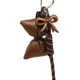 Casual Retro DIY Pendant Bowling Bag