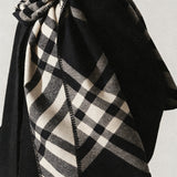 Casual Versatile Retro Plaid Shawl Scarf