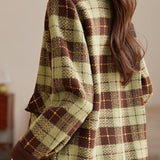 Elegant Loose Lapel Knitted Jacket