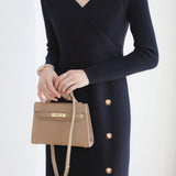 Fall-Winter Slim-Fit Knitted Dress