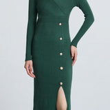 Fall-Winter Slim-Fit Knitted Dress