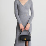 Fall-Winter Slim-Fit Knitted Dress