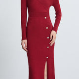 Fall-Winter Slim-Fit Knitted Dress