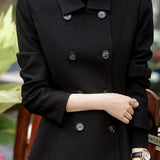 Commuter Structured Slim-Fit Double-Breasted Blazer