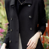 Commuter Structured Slim-Fit Double-Breasted Blazer