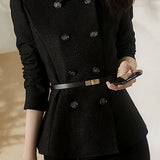 Commuter Structured Slim-Fit Double-Breasted Blazer