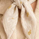 Casual Elegant Magnetic Buckle Twill Neck Protector Scarf